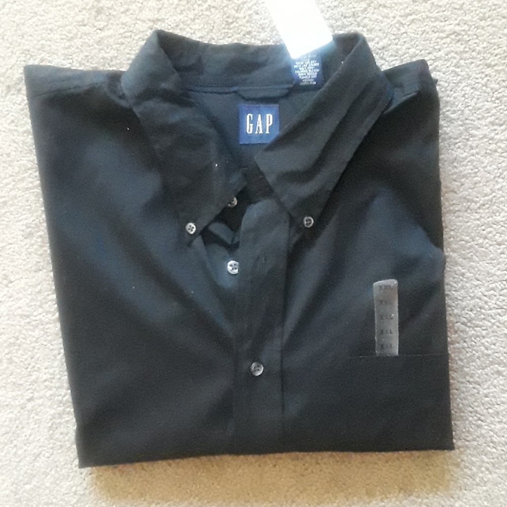 GAP black dress shirt